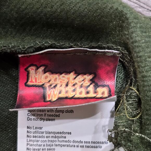 Monster Within Gruesome Heart Beating Halloween Costume w. Mask Kids Size Large - Picture 3 of 7